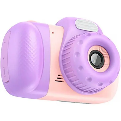 Дитяча фотокамера Hoco DV201 Dual Lens Pink [136174]