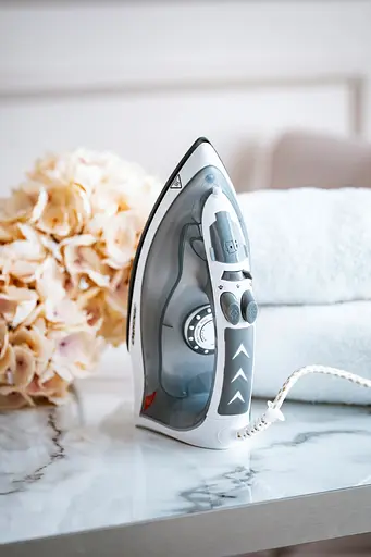 Утюг Mesko MS 5037 grey 2800Вт/ 170 мл/ керамика/ сухая глажка/ серая - фото 7