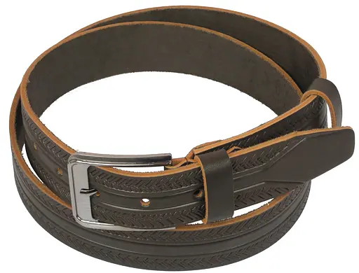 Ремінь шкіряний Skipper чоловічий 118-138х3,8 см acs0017414 - фото 2