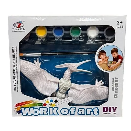 Набор для творчества Dino Toys Птеродактиль Раскрась динозавра набор 3_156A (Q9899-156A-3)