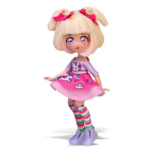 Детская кукла Конфетка Единорог 4SF Manga Dolls HKTF0400 серии Hello Kitty - фото 7