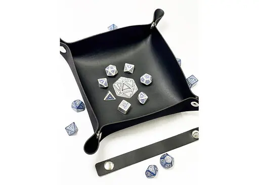 Настільна гра Планета Ігор Лоток для кубиків D20 (чорний) (Dice tray D20 black) (pi-dt007) - фото 5