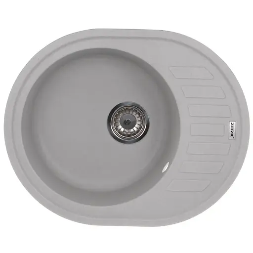 Кухонна мийка Zerix ZS-6250R-09 gray ZX4551, Сірий - фото 1