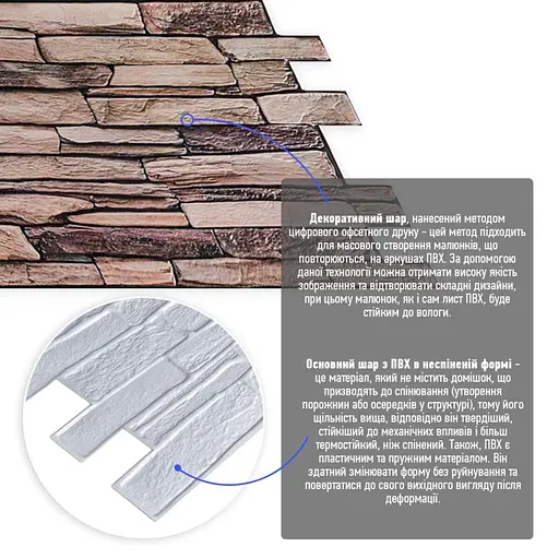 Декоративная панель ПВХ 960х480х4мм SW-00001555 - фото 2