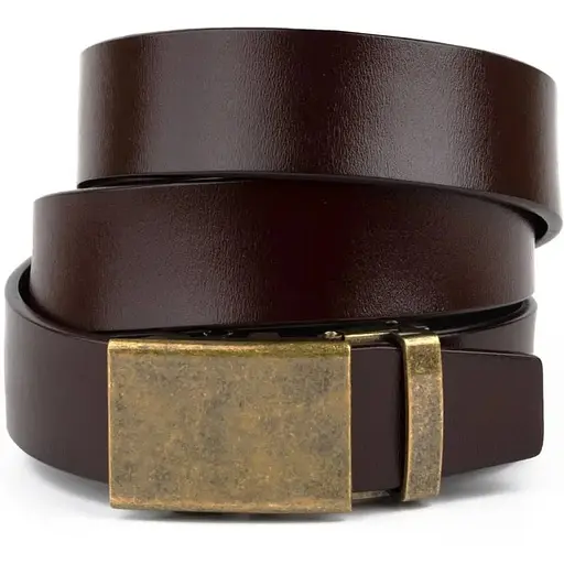 Ремінь шкіряний Vintage чоловічий 115х3,4 см acs0014821 - фото 1