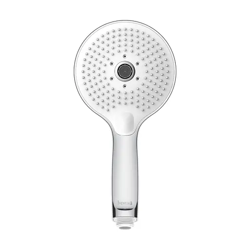 Ручной душ Imprese LSR-120CR 120 мм, 3 режима, кнопочный переключатель хром f03600101AW, Хром - фото 1