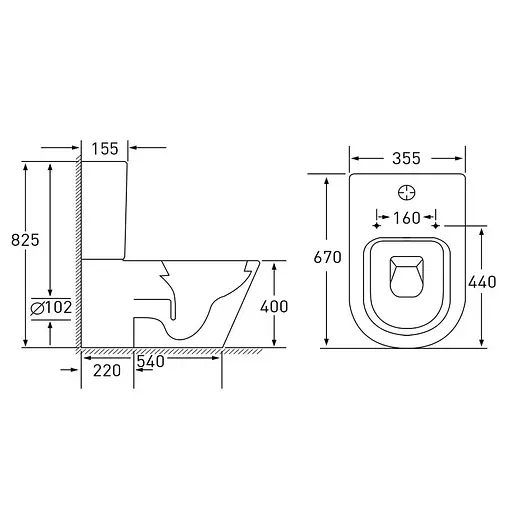 Унитаз-компакт Volle Libra 13-41-506 с сидением Soft Close, Белый - фото 2