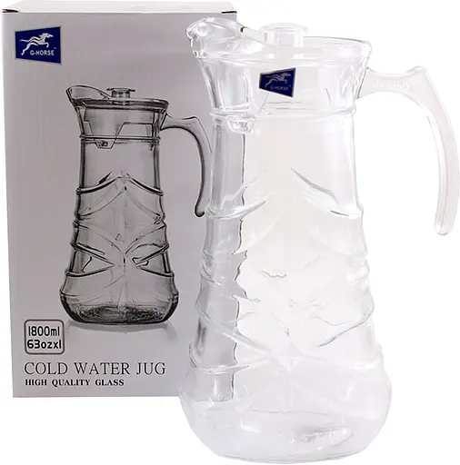 Кувшин Interos стеклянный BMJ-138PAP 1.8 л (000029956) - фото 1