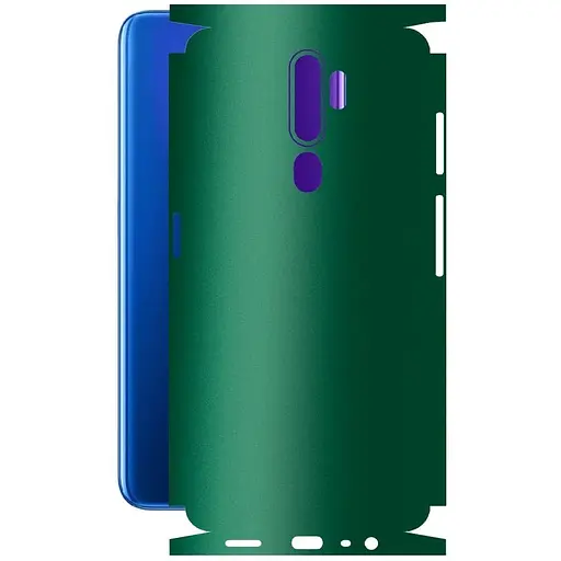 Захисна плівка StatusSKIN для Oppo A5 2020 Корпус Вініл Зелена - фото 1
