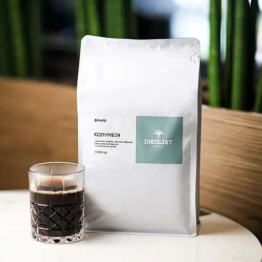 Кава зернова Idealist Coffee & Co. Колумбія фільтр 1 кг - фото 2