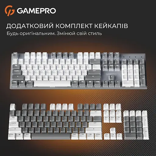 Клавіатура GamePro Genesis Metallic 100% Red switches (MK144G) - фото 12