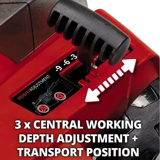 Аэратор-скарификатор Einhell GE-SA 36/35 Li - Solo аккумуляторный 36В 35 см без АКБ и ЗУ (3420685) - фото 8