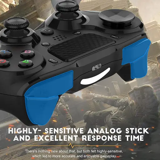 Геймпад-джойстик DoubleShock P913 Wireless PS4 Double Motor Vibration DUALSHOCK 4 Black - фото 10