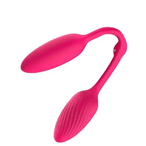 Двойной гибкий анально-вагинальный вибратор Pretty Love Double Egg