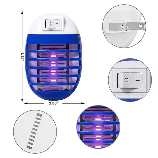 Отпугиватель комаров мошек Moxic в мухоловке 4 шт. - фото 3