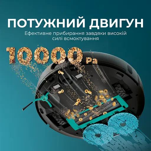 Робот-пилосос Cecotec Conga 9590 Spin Revolution Ultra Power Home - фото 3