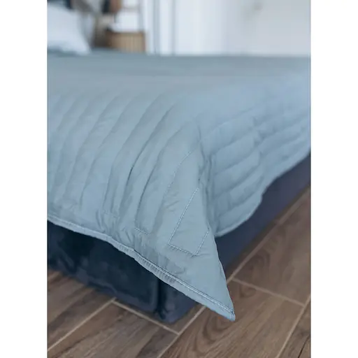 Набір Sonex Nassau: покривало двостороннє 240х220 см + наволочка 70х50 см 2 шт. темно-сірий (SO102518) - фото 6