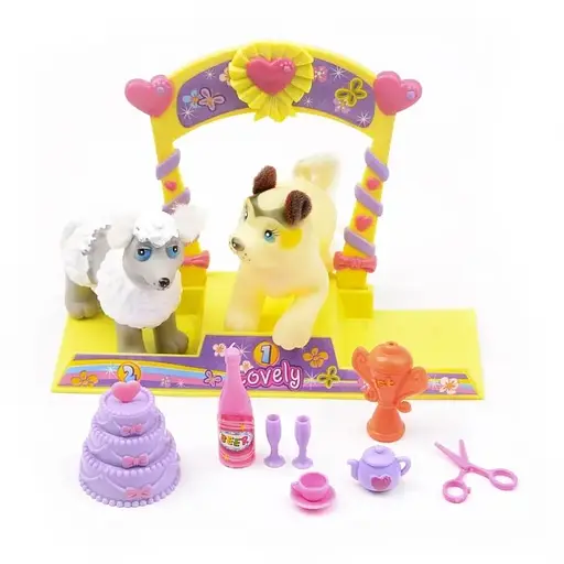 Ігровий набір Фігурки цуценят на весіллі IE44C