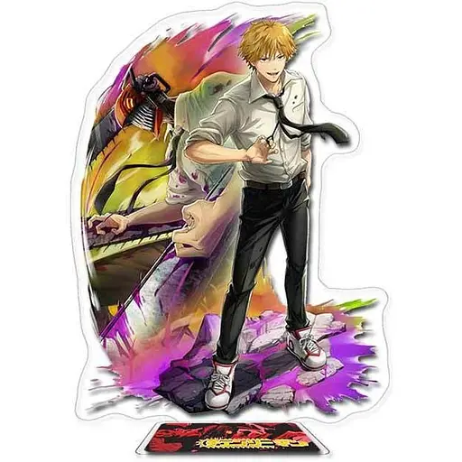 Акриловая фигурка Человек-бензопила Chainsaw man AS CM 011