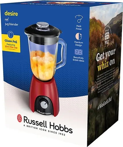 Блендер стационарный Russell Hobbs Desire Red 27120-56  - фото 12