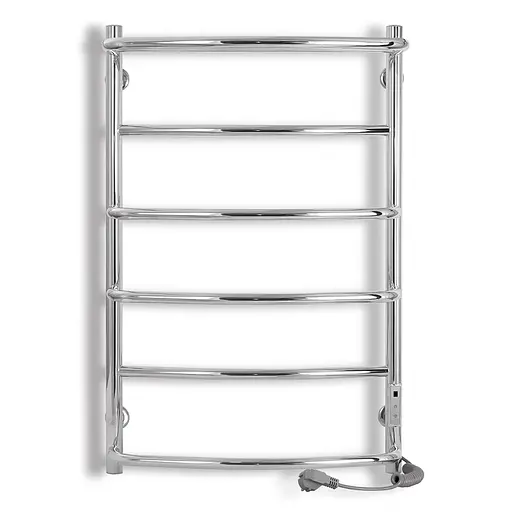 Электрический полотенцесушитель Laris Еврофлеш П6 500x800 с полкой Е правый S 73207611, Хром, Правое, Электронный - фото 2