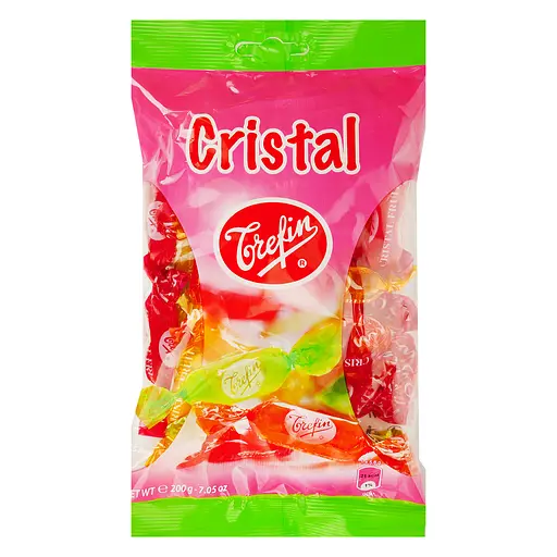 Леденцы Trefin Cristal со вкусом фруктов 200 г