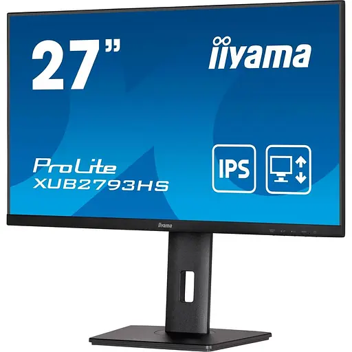 Монитор 27" Iiyama XUB2793HS-B7 FHD IPS 100Hz (XUB2793HS-B7) - фото 2