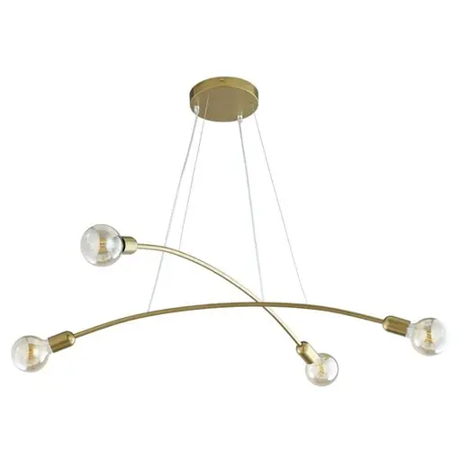 Люстра TK lighting 2727 Helix gold - фото 1
