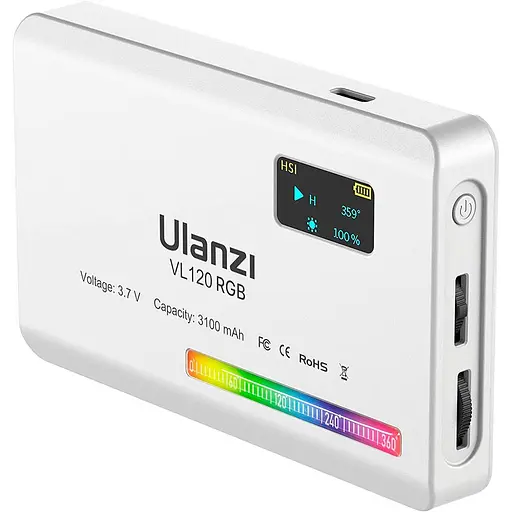 Накамерне світло Ulanzi Vijim VL120 RGB White [82928]