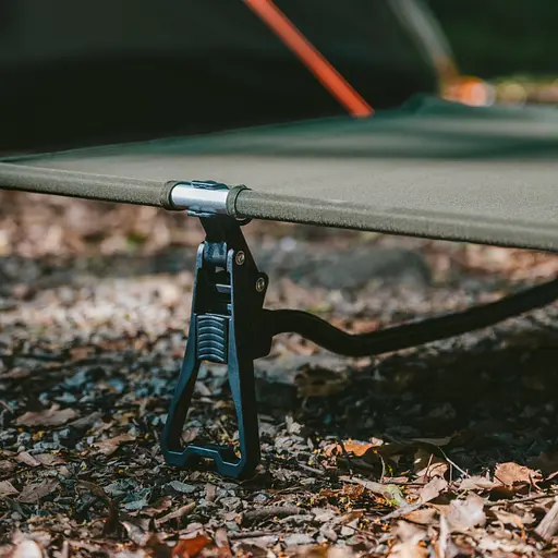 Кровать туристическая складная Naturehike XJC08 CNK2550WS020 (полиэстер + алюминий) Черный - фото 8