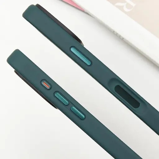 Чохол Epik TPU+PC Metal Buttons для Apple iPhone 16, 6.1 Зелений - фото 2