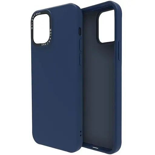 Чохол-накладка Molan Cano Silicone SF Jelly Mixxi для Apple iPhone 12 Pro Max (dark blue) - фото 2