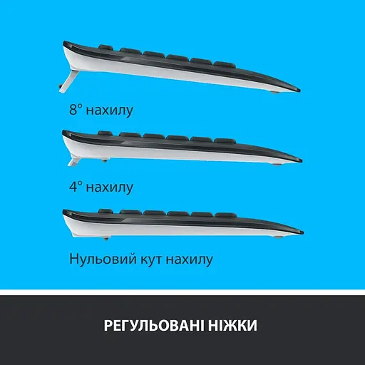 Комплект (клавиатура и мышь) Logitech MK540 Advanced Combo (920-008685) Wireless Black - фото 5