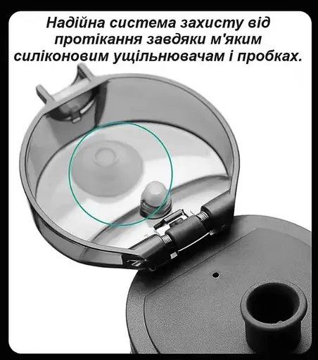 Пляшка для води Casno 1050 мл KXN-1184 Сіра (KXN-1184_Grey) - фото 7