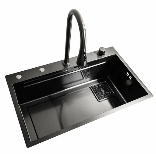 Кухонна мийка Platinum HANDMADE 75*45A (SP000039689) - фото 8