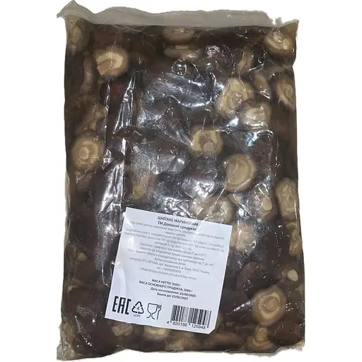 Шиїтаке мариновані Домашні продукти 3 кг