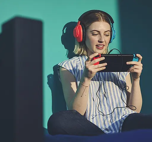 Наушники JBL проводные геймерские QUANTUM 100N ( QTUM100N) черные - фото 10