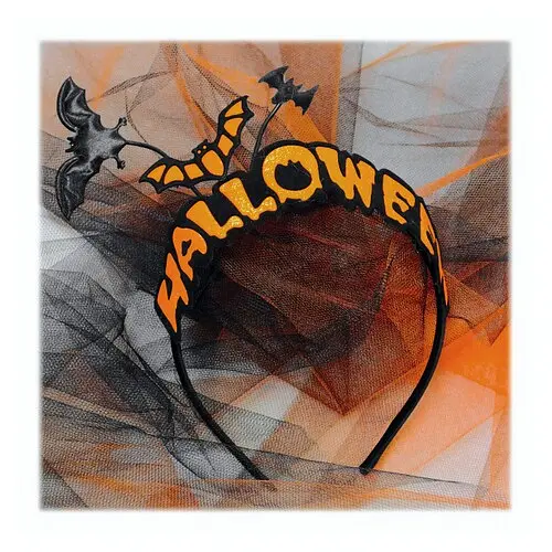 Фата Halloween на обруче - фото 2