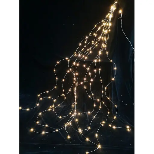 Гирлянда Chomik Охапка струн 200LED теплый белый 10 х 2 м (LED1780)