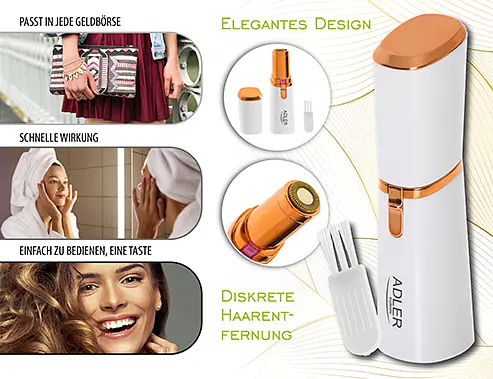 Триммер женский Adler на батарейках AD 2939 - фото 3