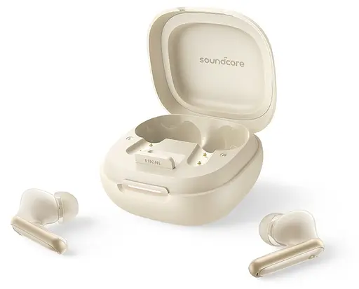 Гарнітура Anker SoundСore P40i Oat White - фото 6