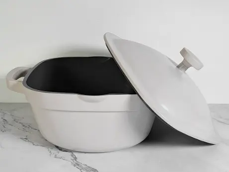 Каструля з кришкою Pepper Panna PR-2316-20 алюмінієва 2.7 л 20 см Білий - фото 3