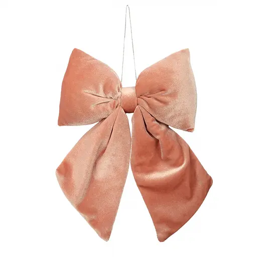 Украшение декоративное Yes! Fun Бант 24x18 см пудровое (975080)