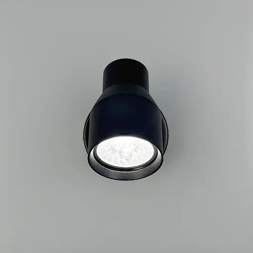 Чорний світильник із 1 регульованим плафоном Line F Арт. 52039/1W BK  - фото 3