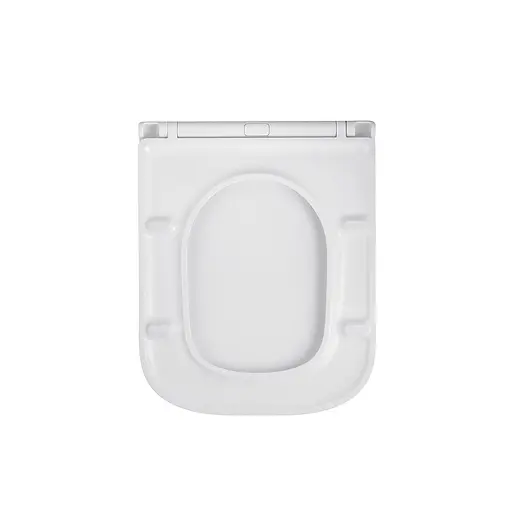 Унитаз подвесной Kroner Eifel WHI493436 RIMLESS безободковый с сиденьем Slim Duroplast / Soft-close / Quick relase (KE493436WHIR), Белый - фото 12