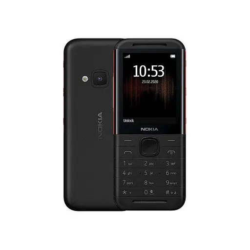 Кнопковий телефон Nokia 5310 2020 DualSim Black/Red (UA) - фото 1