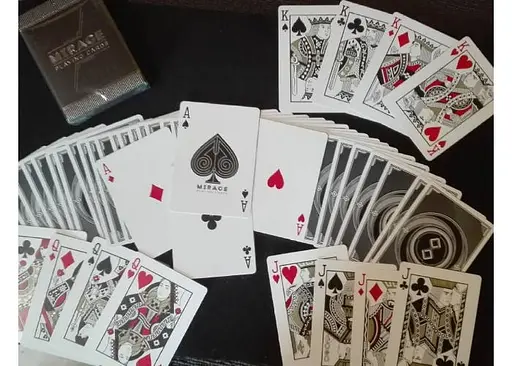 Карти Legends Playing Card Company Карти гральні Mirage V3 Eclipse by Patrick Kun (ВР_КИМЕПК) - фото 7