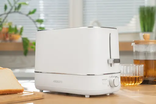 Тостер Ardesto T-F420B 800 Вт пластик 2 слоти білий - фото 4