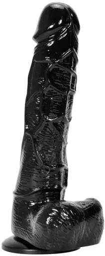 Фалоімітатор I’MCUM Black Beast Реалістичний 19 см Чорний (IM-KYJ240_black)