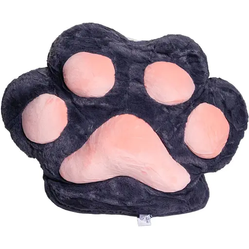 Игрушка-подушка с пледом и муфтой Лапка 40х40х25 см черный ТМ COLORFUL HOME 520-18B